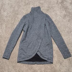 lululemon athletica Heather Gray Cardigan